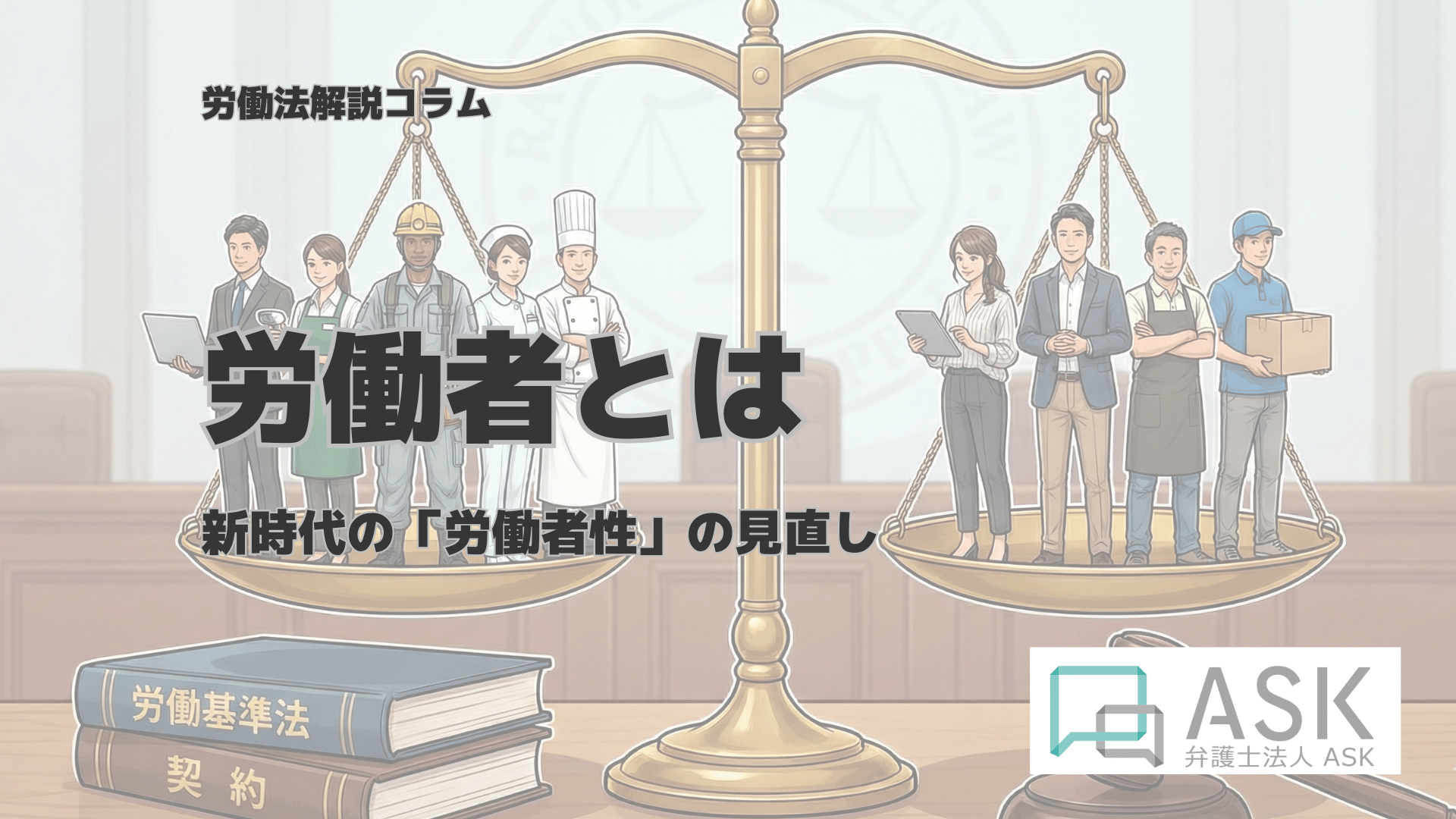 労働者とは【新時代の「労働者性」の見直し】